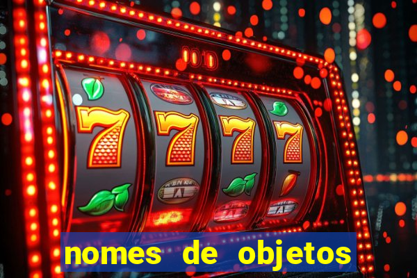 nomes de objetos de origem tupi guarani